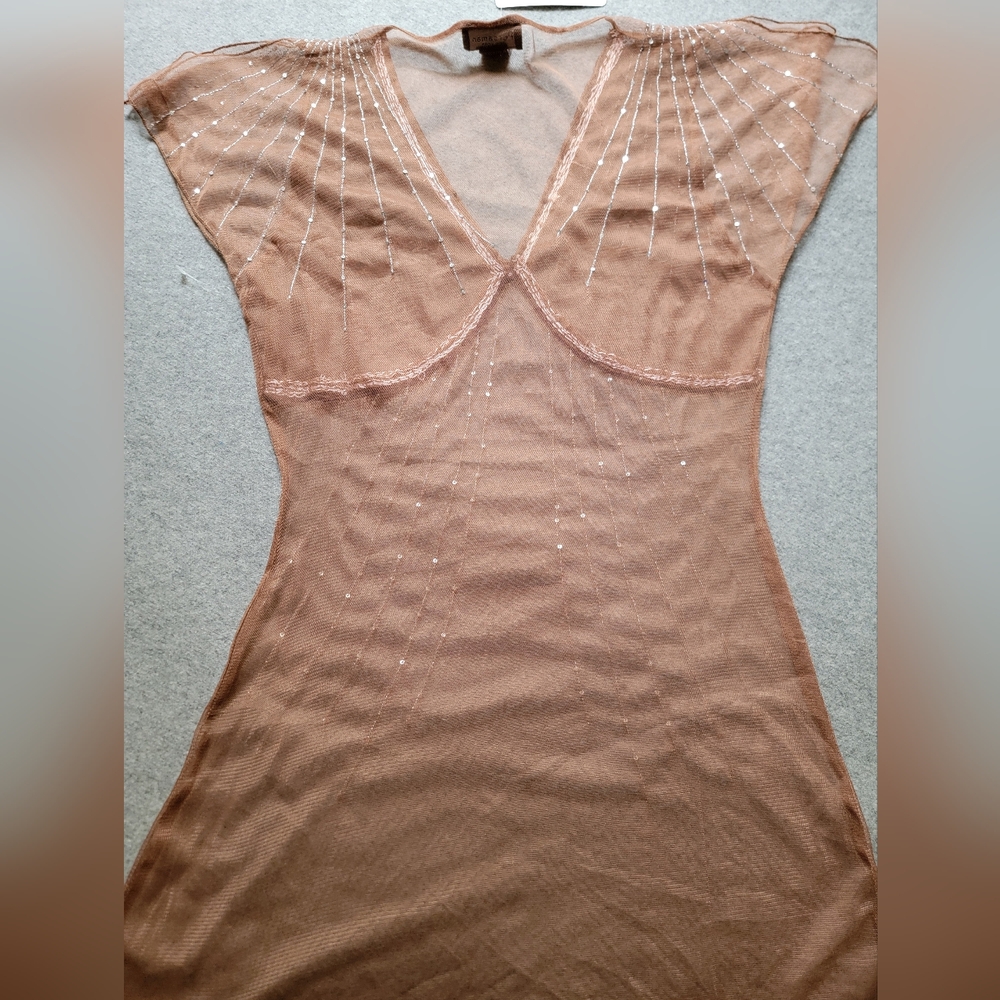 Persaman New York Sheer Dress Sz Medium NWT - Picture 8 of 11